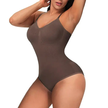 Kolovia Seamless Shapewear Bodysuit – Slimming Fajas Sculpt Body Shaper for Women